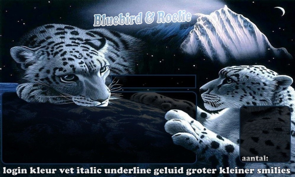 Bluebird en Roelie